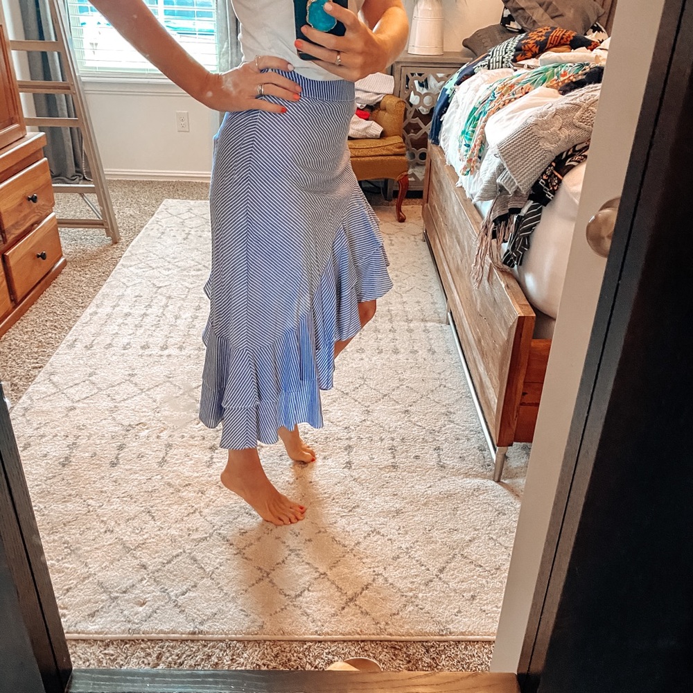 High low skirt